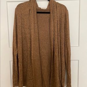 Hooded cardigan